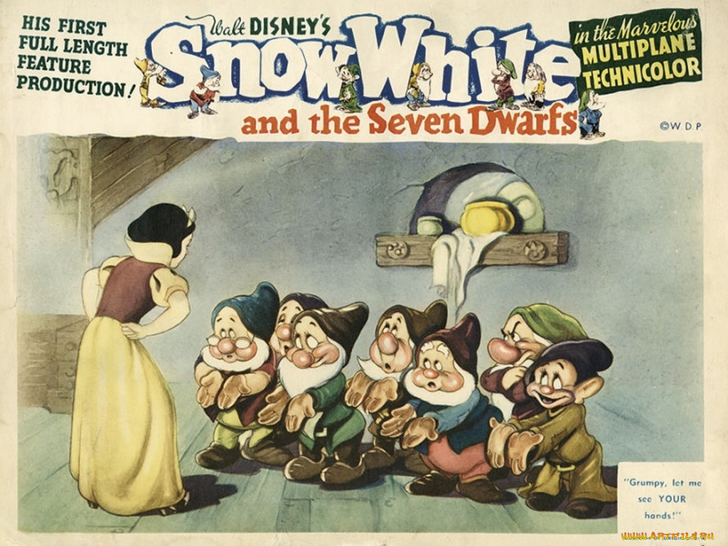 , snow, white, and, the, seven, dwarfs, disney, , 